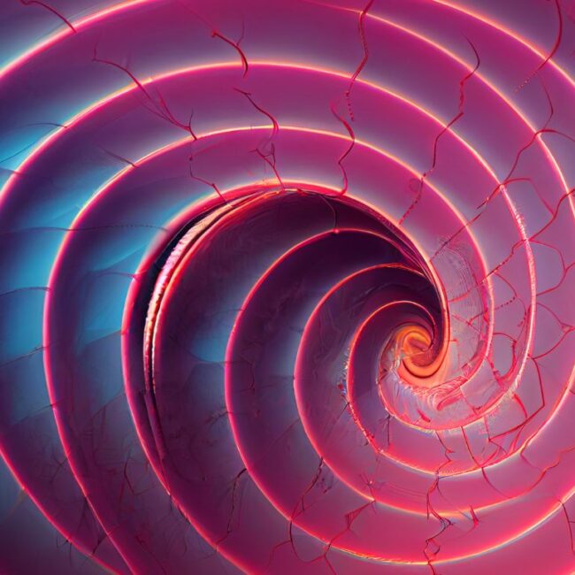 Colorful spiral