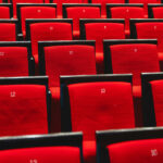 Red cinema seats