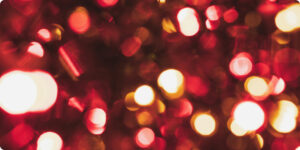 Red and white blurred lights