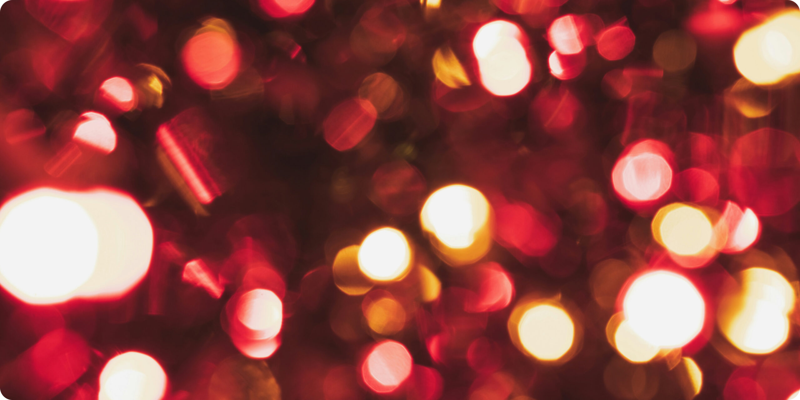Red and white blurred lights