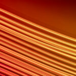 GRADIENT ORANGE AND RED ABSTRACT BACKGROUND
