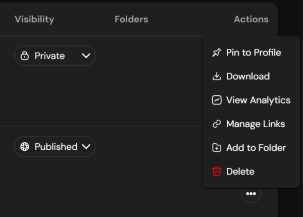 redgifs studio pinned posts